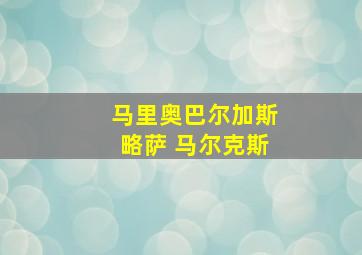 马里奥巴尔加斯略萨 马尔克斯